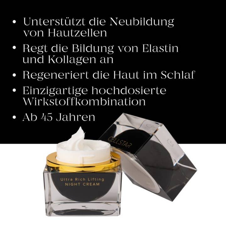 Cellstar - Wholesale Night Cream - Cellstar Ultra Rich Lifting Night Cream