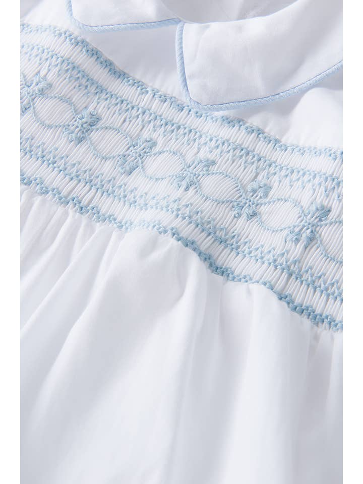 Annafie London Ltd - Wholesale Jumpsuit - Baby - LOUIS smocked romper2