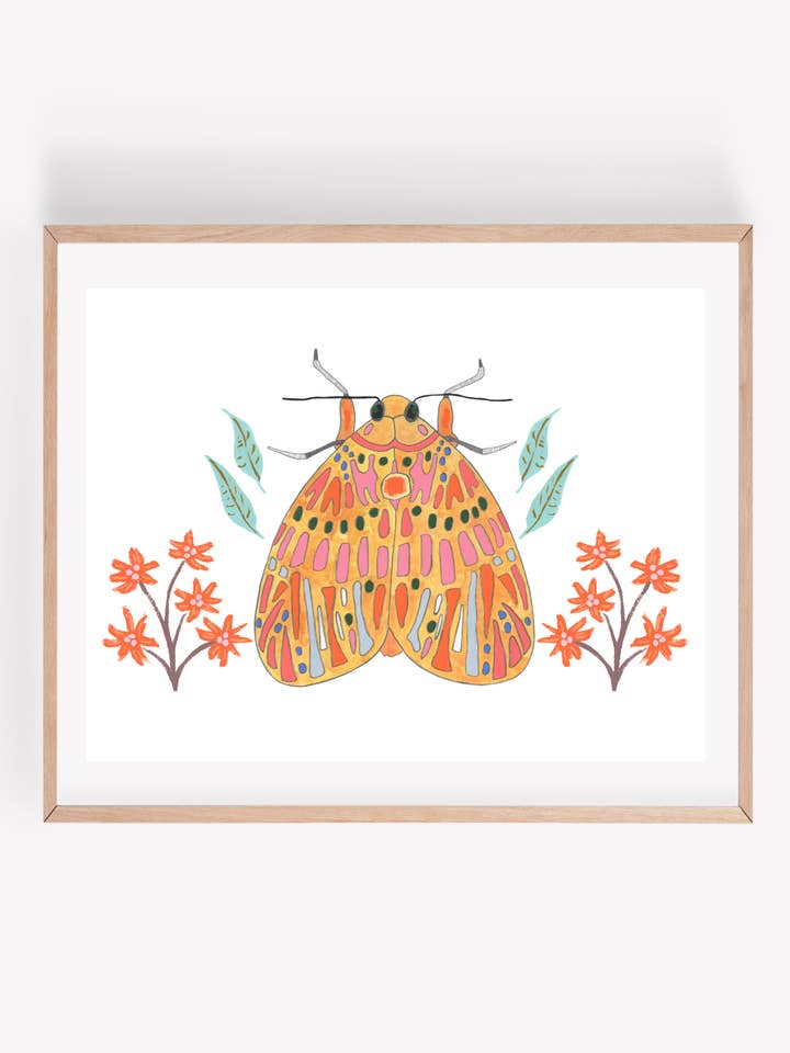 Reproduction artistique Moth No. 1 pour la vente par Persika Design Co.