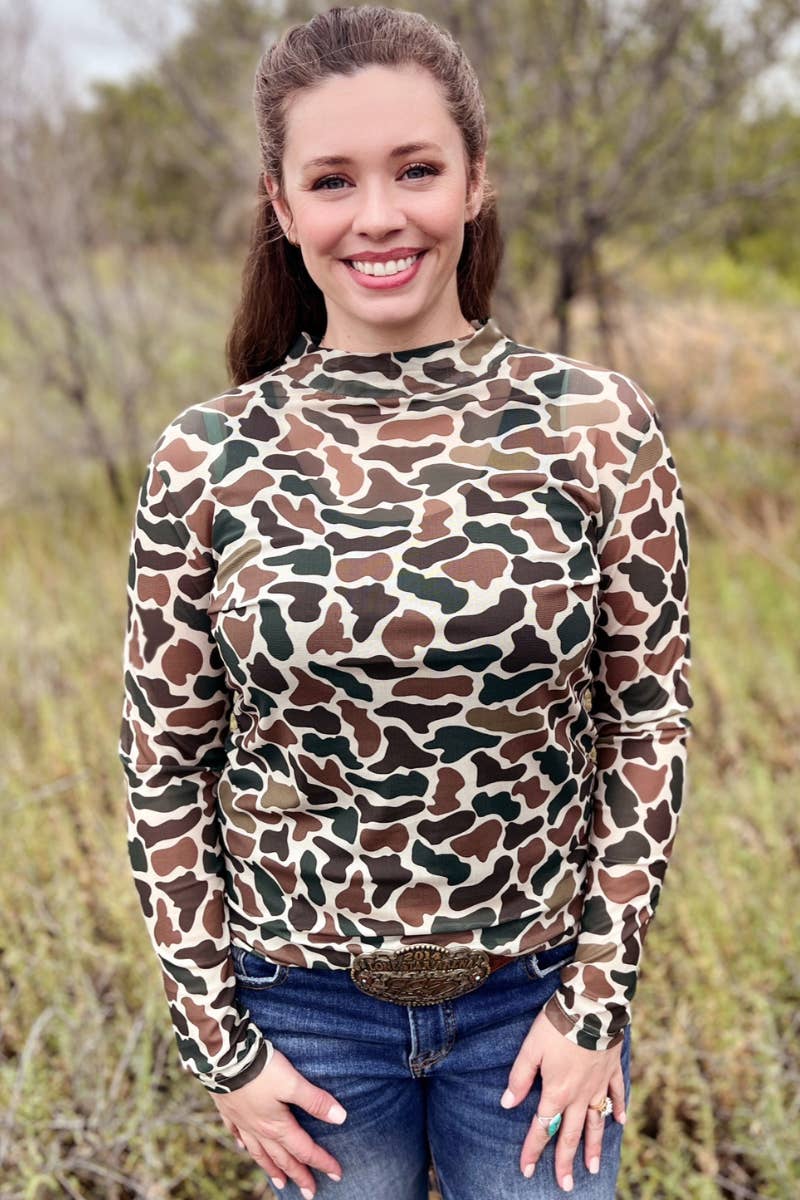 Sterling Kreek - Wholesale Blouse - Women's - You Can't See Me Mesh Top