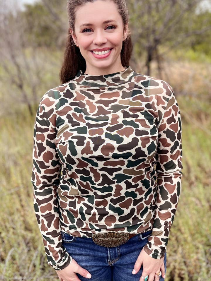 Sterling Kreek – wholesale Blus - Dam – You Can't See Me Mesh tröja