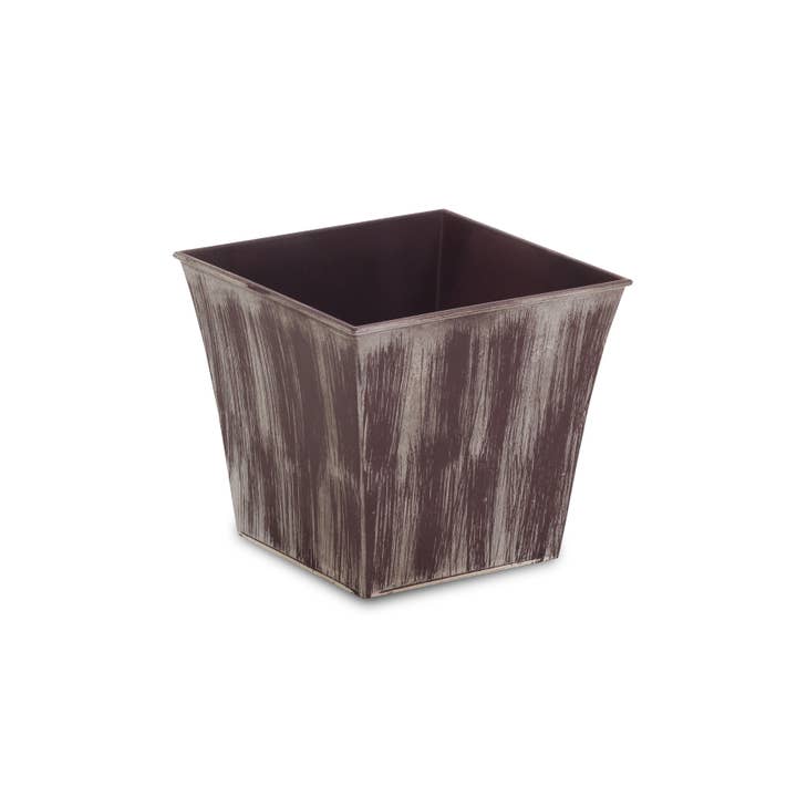 Cheungs Home Decor - Wholesale Plant Pot - 6.5 Inch Square Tapered Plastic Pot23