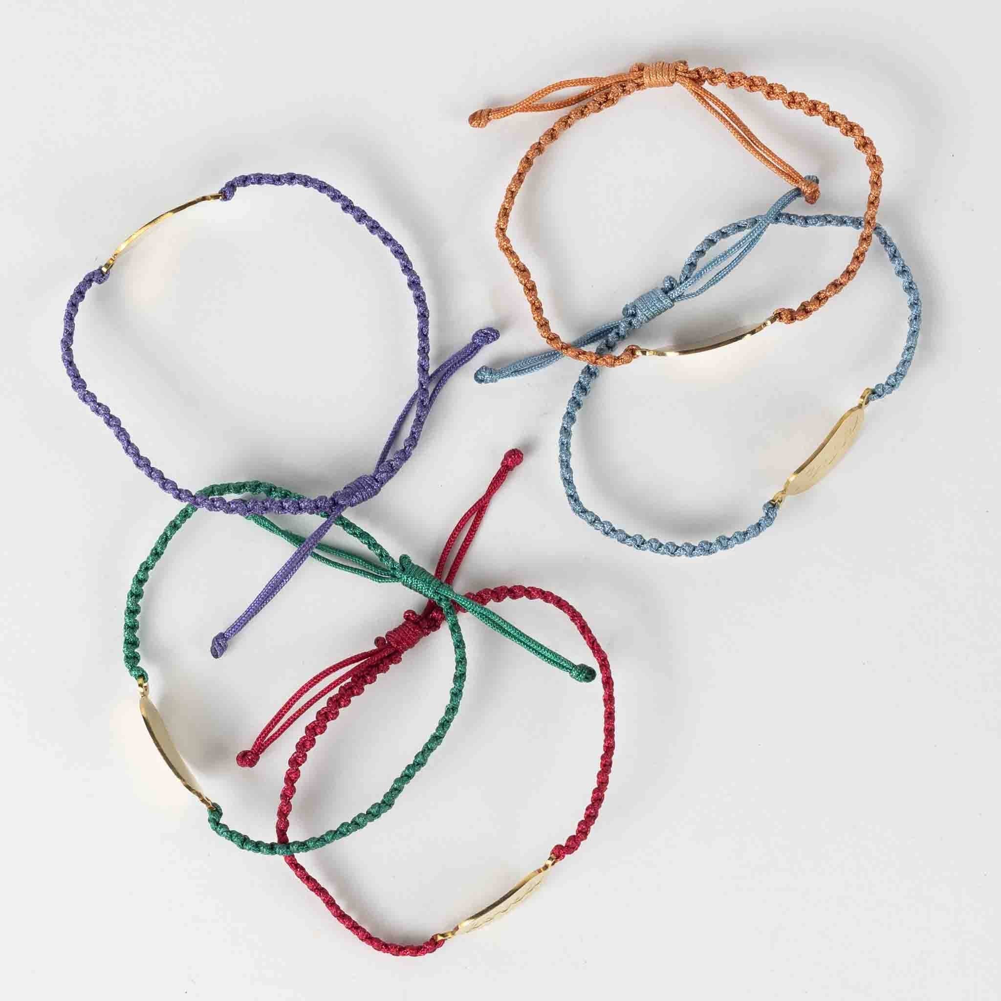 Ten Thousand Villages - Wholesale Charm/Dangle Bracelet - Affirmation Bracelet - You Are Loved4