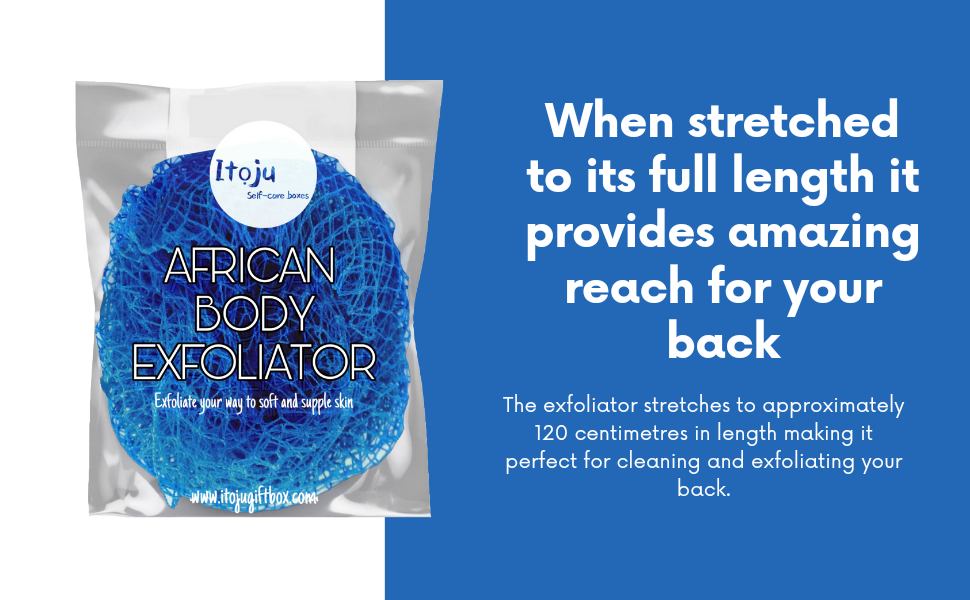 Itoju Gift Box – wholesale Bath pouf/sponge – African Body Exfoliator1
