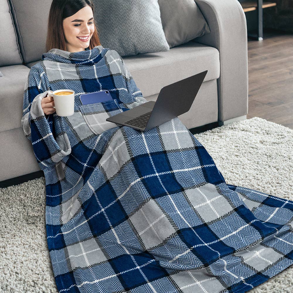 Pavilia - Vendita all'ingrosso Plaid - Coperta con maniche - Tasca applicata72