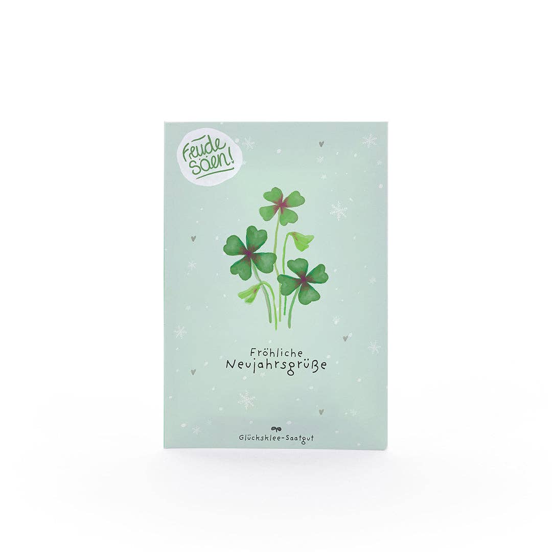 TDJ Stadtgärtner GmbH - Wholesale Plant Seeds - New Year's Greeting - Lucky Clover Seeds1