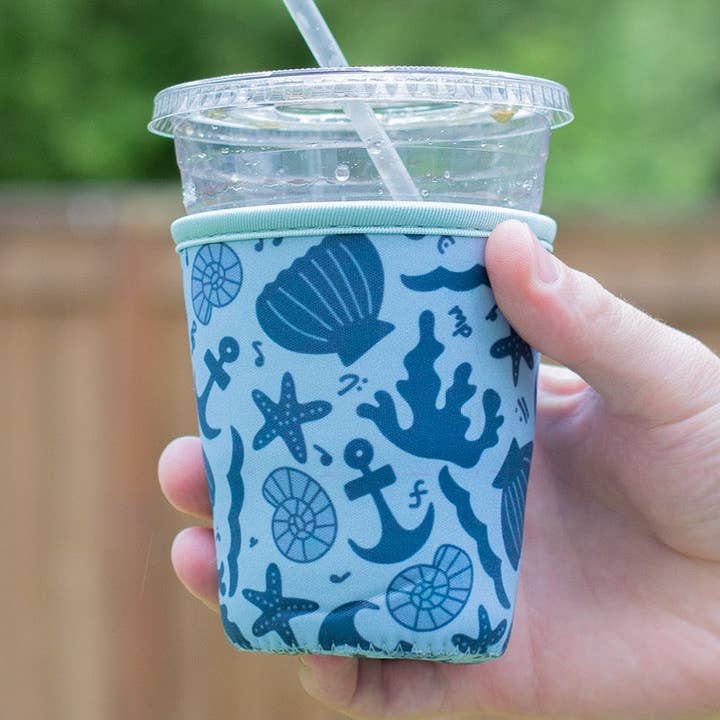 Coozie à café nautique pour la vente par Musically Minted