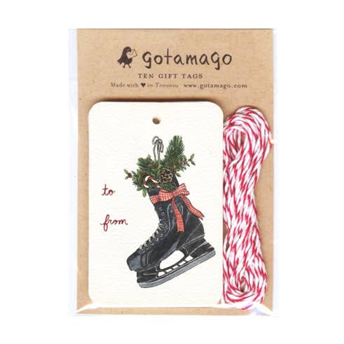Hockey Skate Gave Tags, Sæt med 10 for engroshandel hos Gotamago
