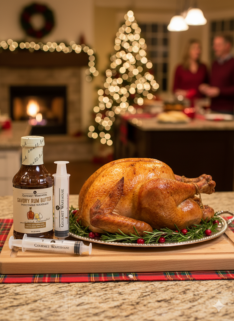 Gourmet Warehouse Brands - Wholesale Marinade - Gourmet Warehouse Savory Rum Butter Injectable Marinade4