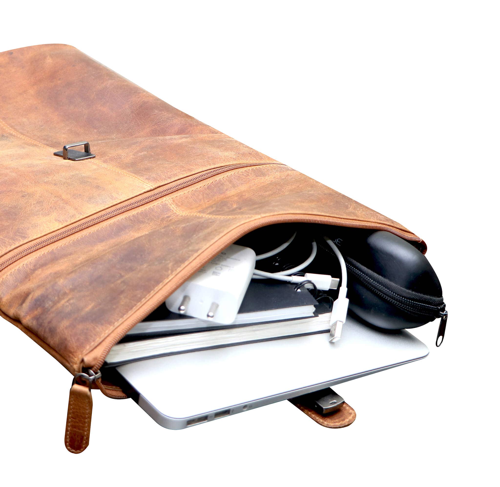 Greenwood - Wholesale Backpack - Women's - Sandy Small Rucksack with Rolltop Leather Rucksack Modern Women9