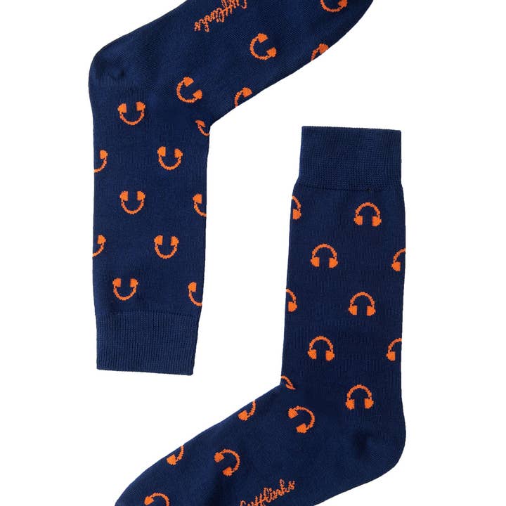 AusCufflinks - Wholesale Socks – Men's - Headphones Socks8