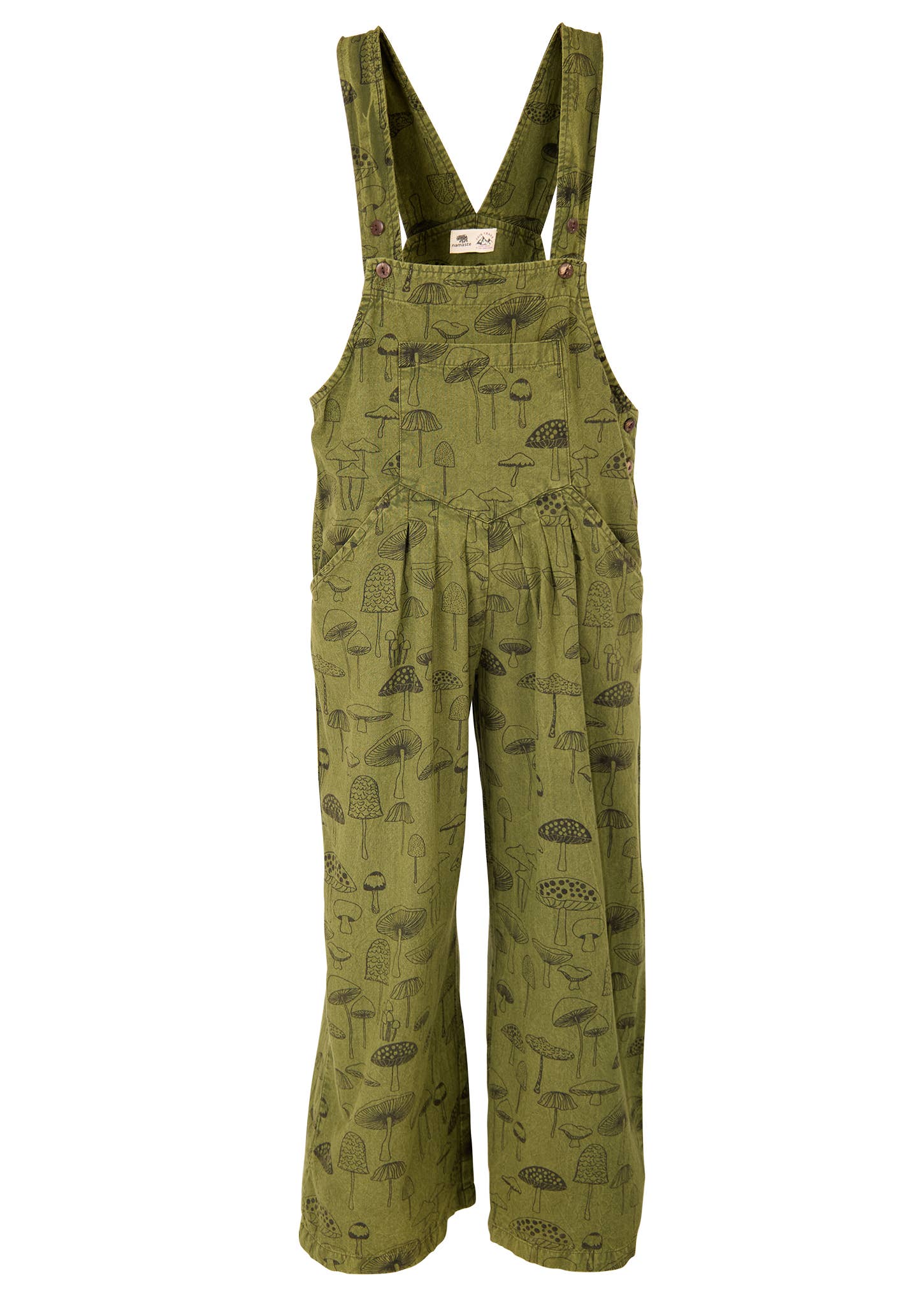 Namaste – wholesale Overalls – Women's – Mushroom Dungarees1