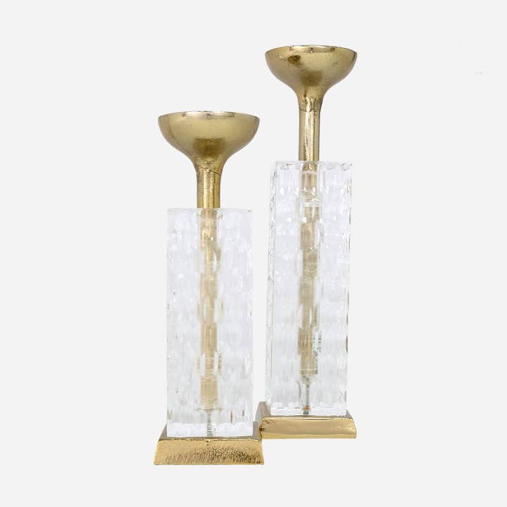 Candace Candleholders -Set 2 for wholesale by Kavana Decor by The Import Collection