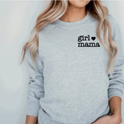 Girl Mama Sweatshirt for wholesale by Jrkdesignstudio