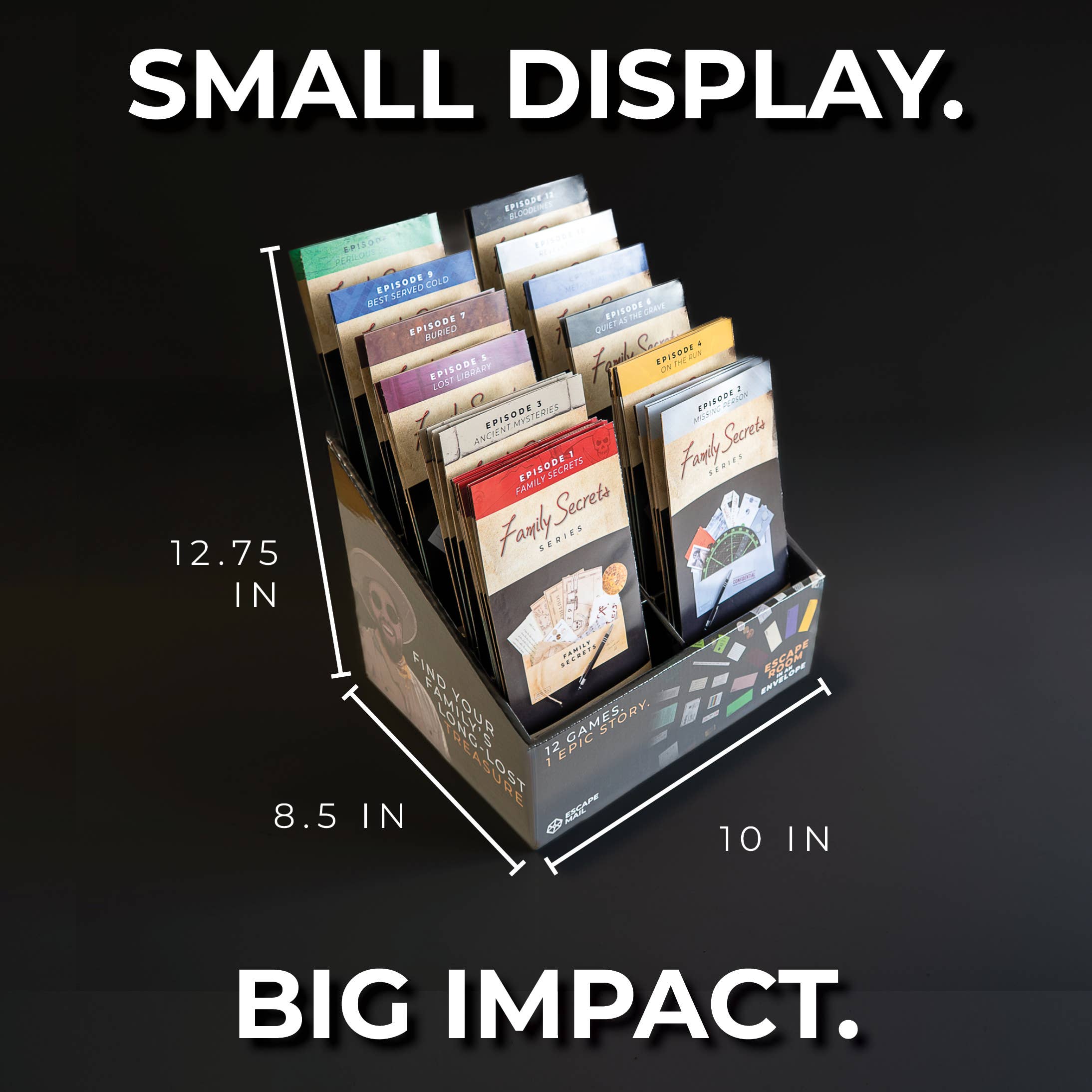 Escape Mail - Wholesale Board Game - Family Secrets Retail Starter Set3