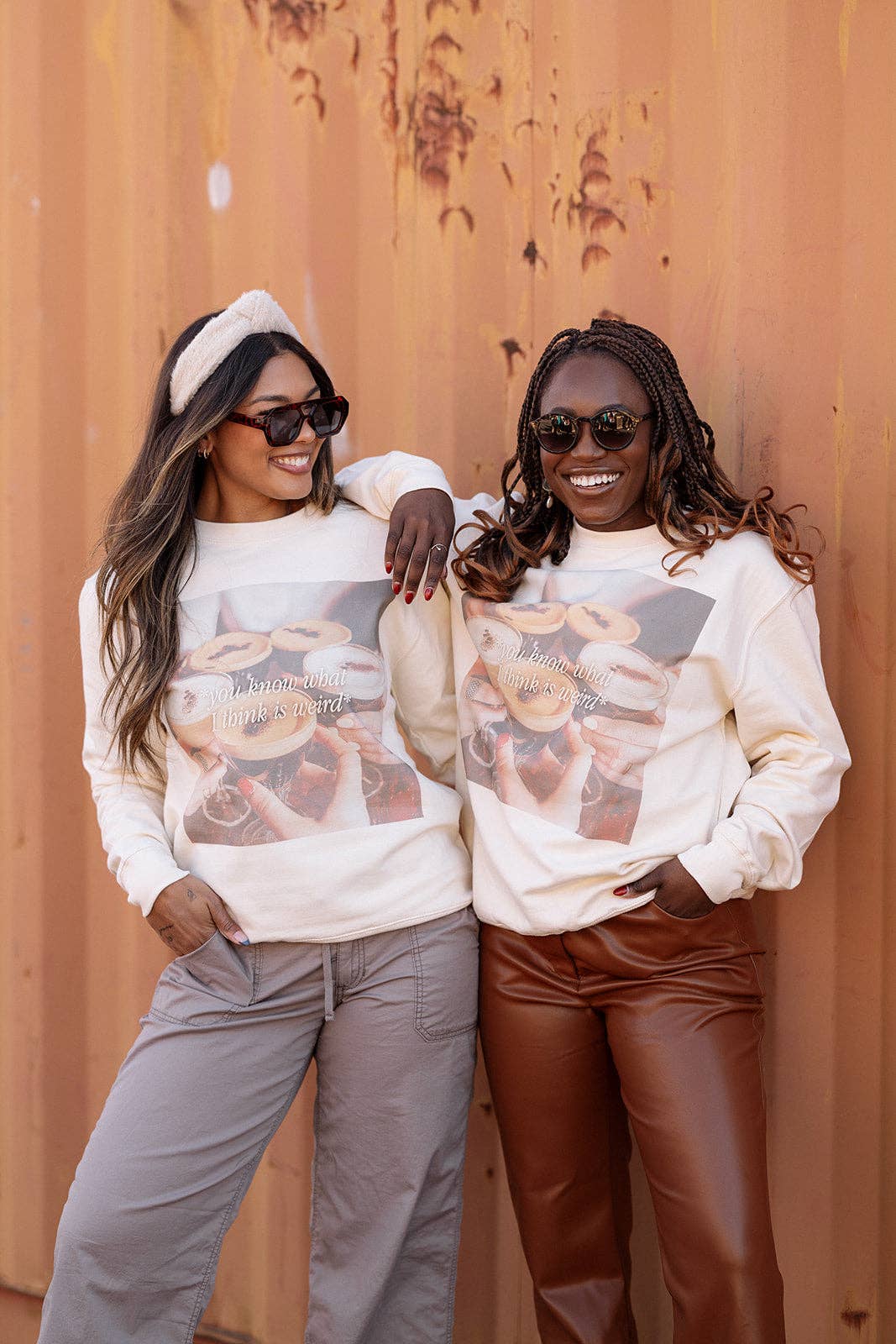 Girl Tribe Co - Wholesale Graphic Sweatshirt - Women's - You Know What I think Is Weird? Sweatshirt2