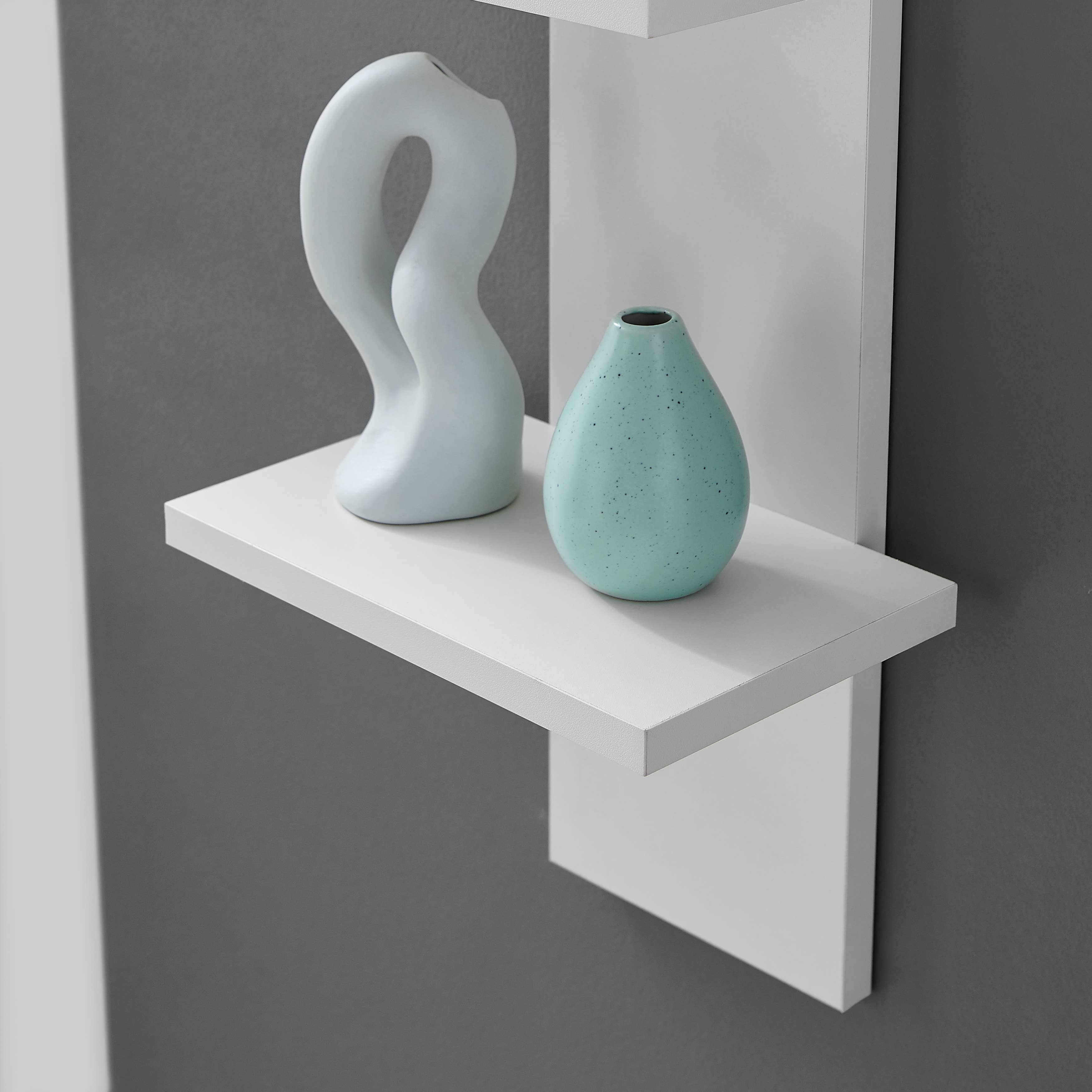 Danya B - Wholesale Wall Mounted Shelf - Arica Utility Column 4-Tier Spine Wall Shelves30