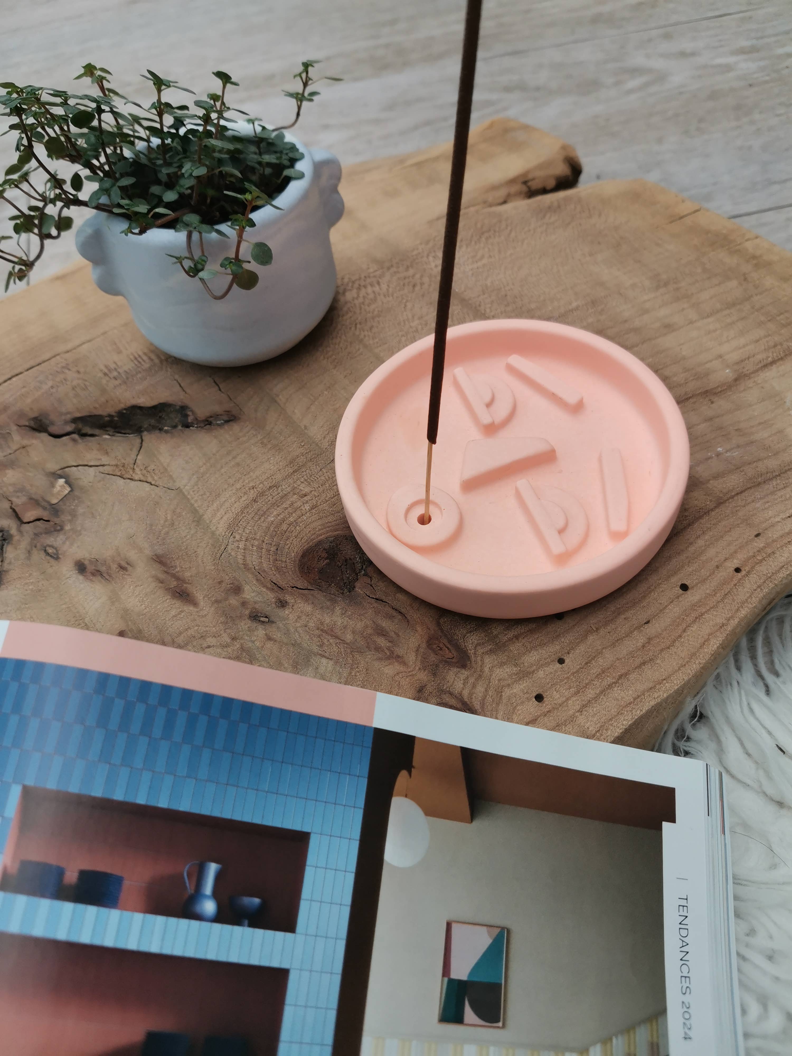 Vinci dEco - Venta al por mayor Portainciensos - Porta incienso original con forma de rostro5