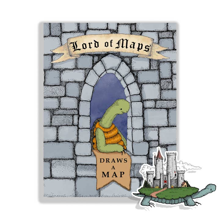 Lord of Maps - Wholesale Preschool Book (3-5) - Lord of Maps: Draws a Map BOOK2