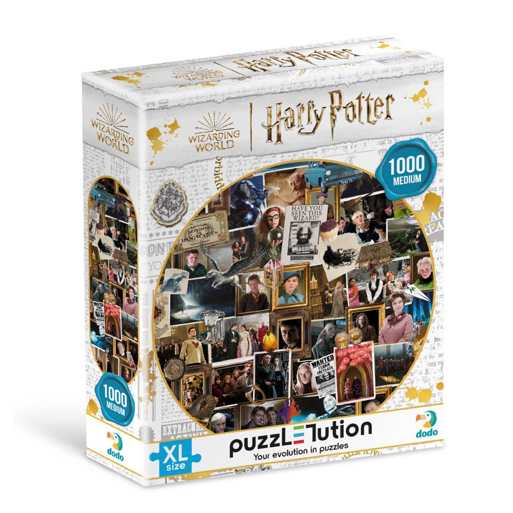 DoDo Brand – wholesale Pussel - Barn – Klassiskt Licensierat Pussel Medelnivå Harry Potter 1000 Bitar1