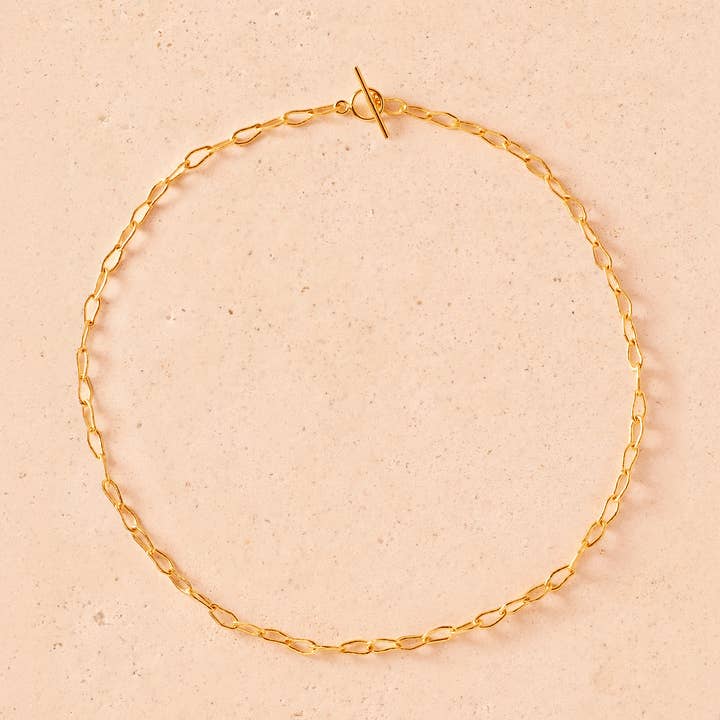 Agapée Jewelry - Wholesale Link & Chain Necklace - Horace Mini Choker | Jewelry Gold Gift Waterproof0