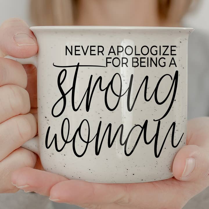 Tazze da caffè con citazioni ispiratrici, tazza per l'empowerment delle donne per la vendita all'ingrosso da parte di Gia Roma