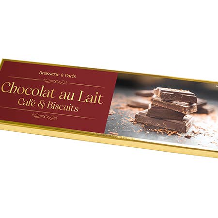 92481 Brasserie à Paris XXL Café Latte Chocolate Bar for wholesale by SureShot