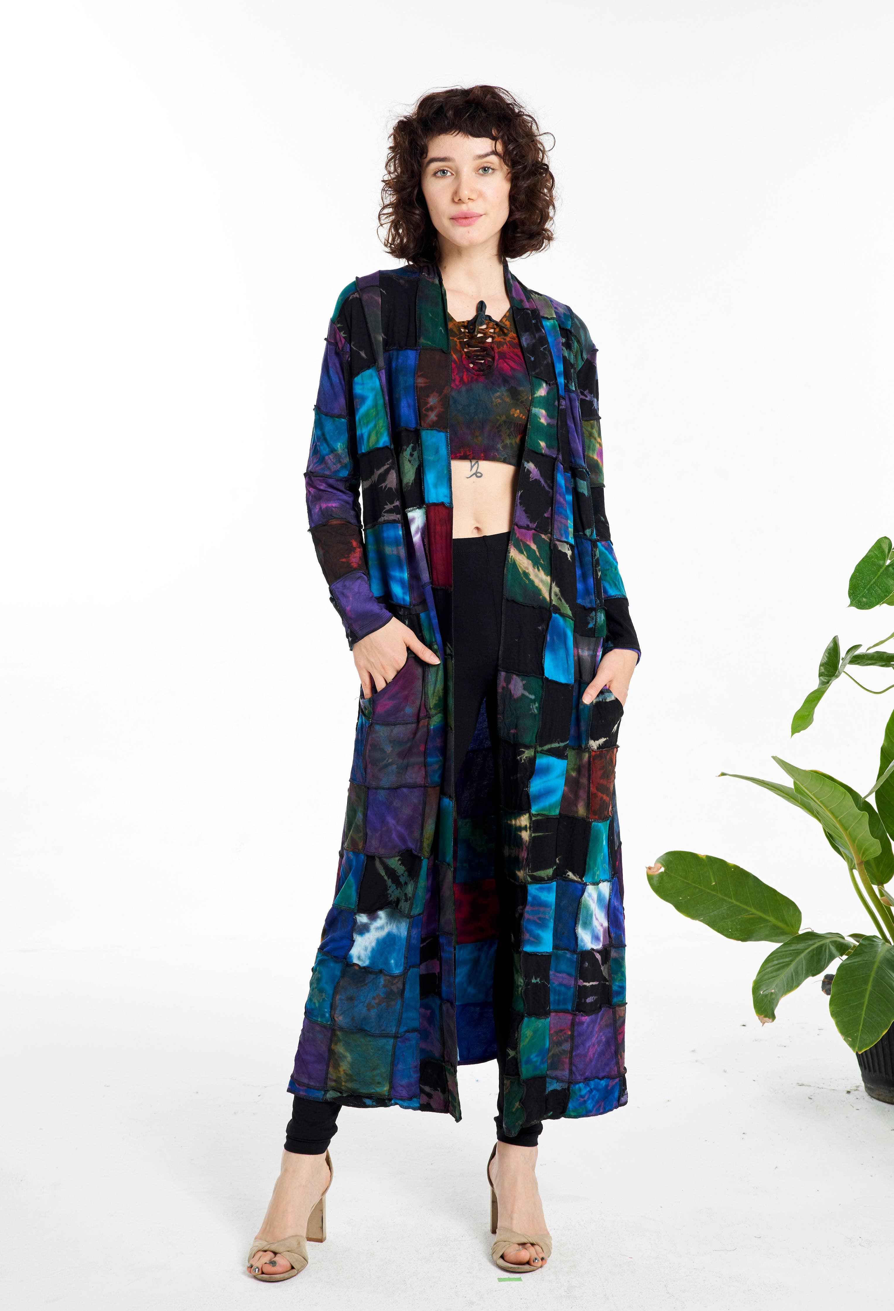 Kathmandu Imports - Vente Cardigan – femme - Cardigan à manches longues (TH-1776)0