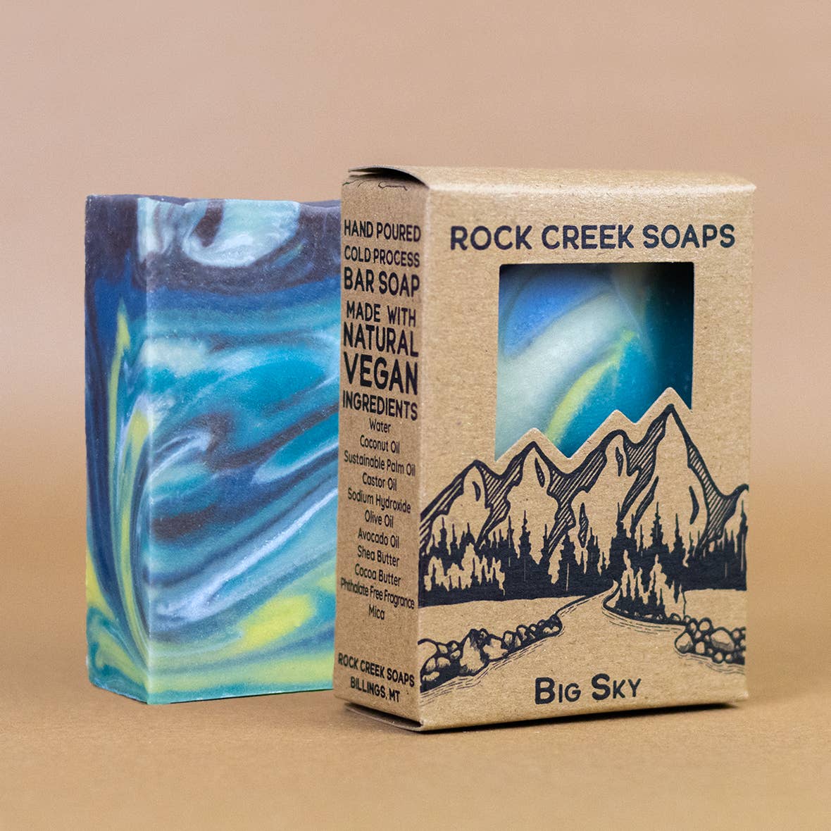 Rock Creek Soaps - Wholesale Bar Soap - Big Sky Bar Soap | Fresh Air, Cotton & Earth8