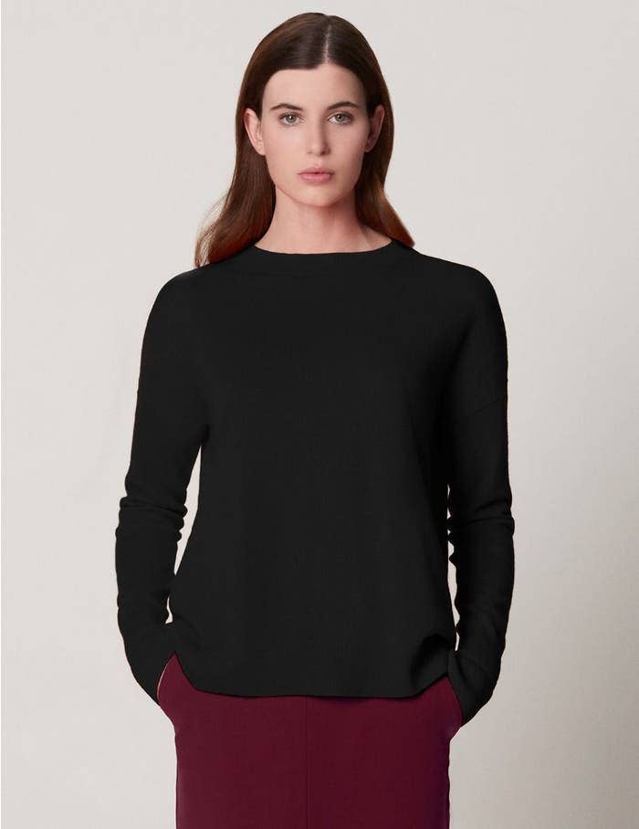 Winser London – wholesale Knitted jumper – Women′s – Audrey Cashmere Boyfriend Jumper2