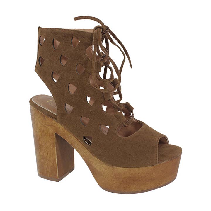 Yoki Fashion – wholesale Platform heels – Women’s – LANCO-03 YOKI Women's platform high heel sandal