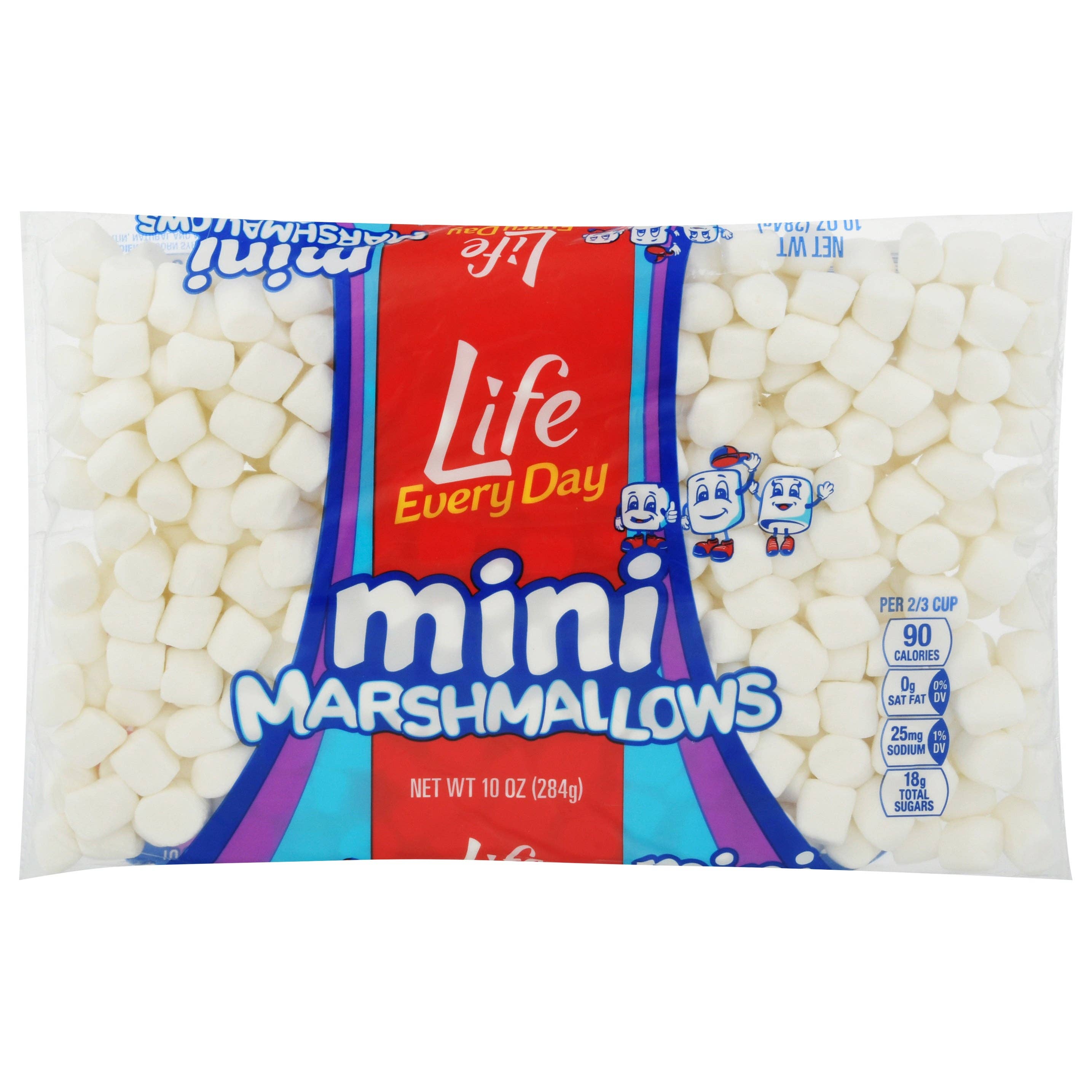 L&F Universal Goods - Wholesale Marshmallow - Life Every Day Marshmallow Mini 24/10oz0