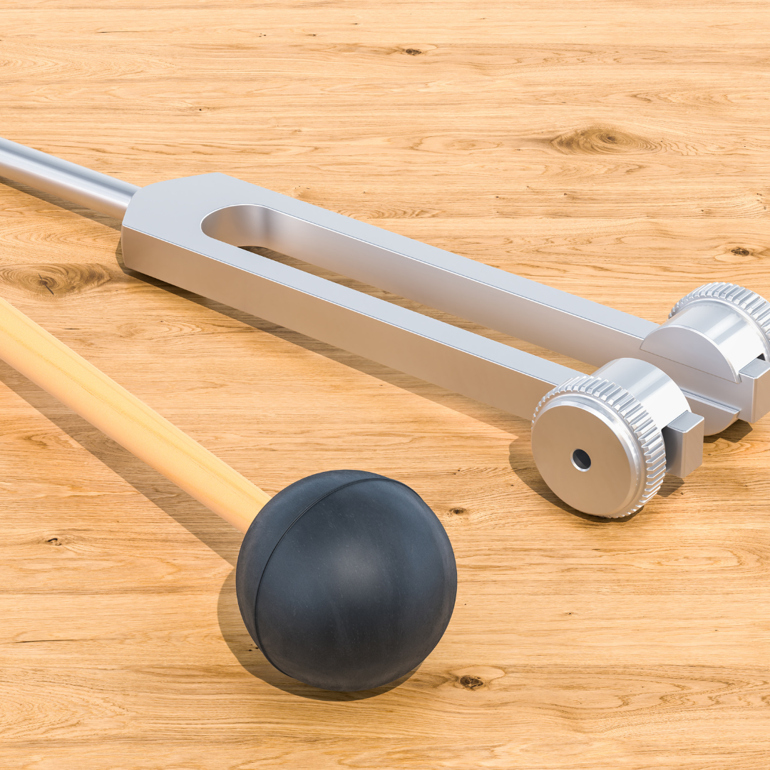 Vairagya Yogashala - Wholesale Meditation Supplies - Solfeggio Tuning Forks - Set of 6 (Weighted)1