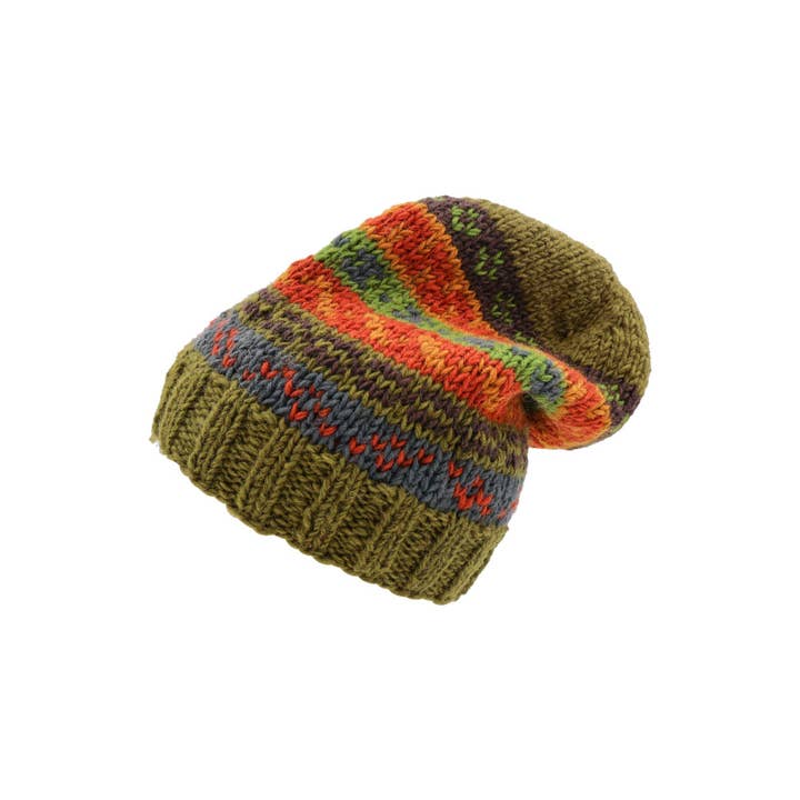 Lakhays Collection Inc. - Wholesale Beanie - Women's - Fair Isle Slouchy Beanie1