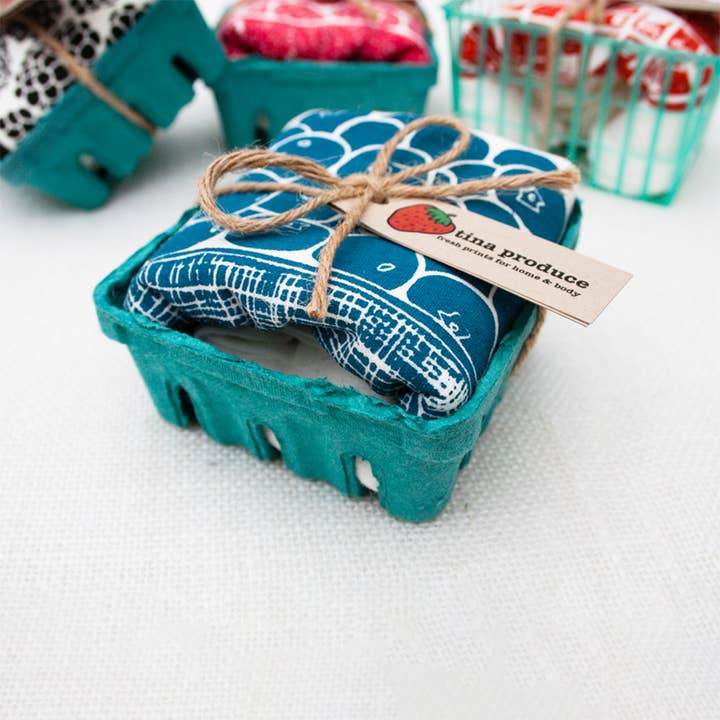 Tina Produce - Wholesale Tea Towel - Blueberry Kitchen Towel