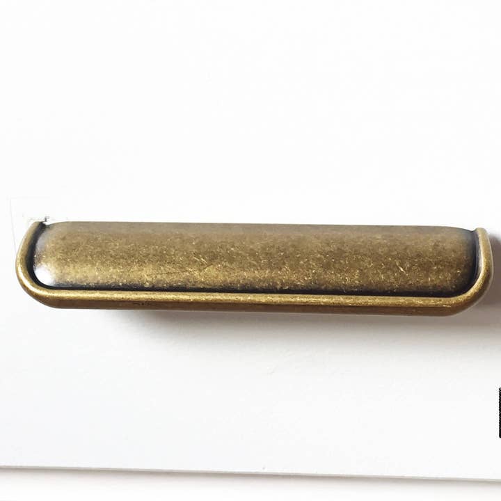 Industry Hardware - Wholesale Knob/Pull - Tab Finger Drawer Pulls "Ella" in Antique Bronze3