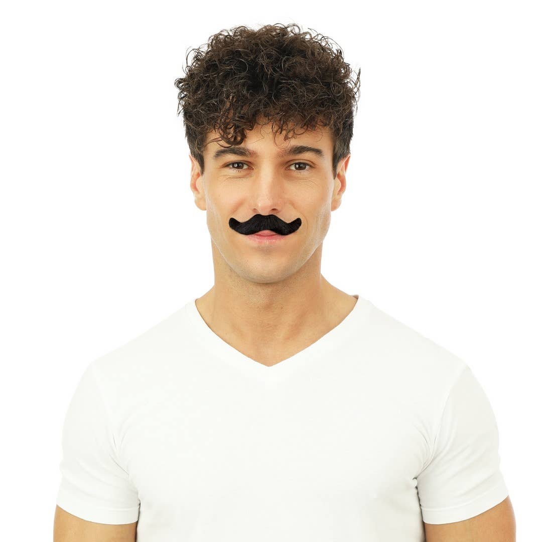 P'tit Clown - Wholesale Costume - Men's - Stylized Mustache - Black1