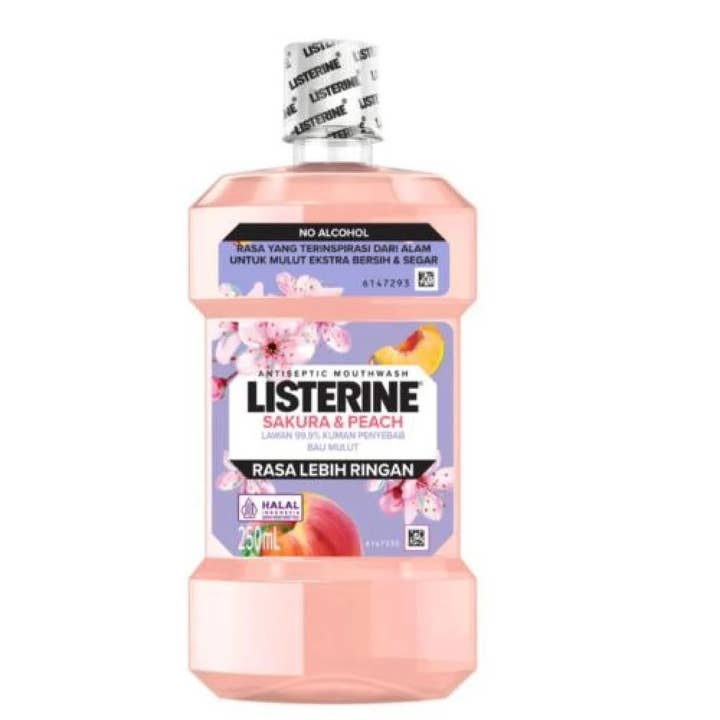 HALAL Listerine Sakura Peach - TURKEY (12 COUNT) for wholesale by Flavor Distribution