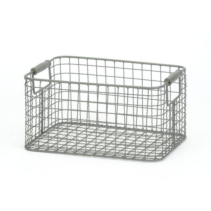 Bacon Basketware - Wholesale Basket - RECTANGULAR WIRE BASKET
