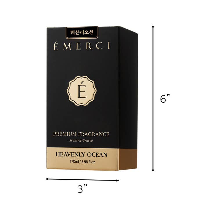 Every Reason - Vente Diffuseur à tiges - Emerci Heavenly Ocean Diffuseur à bille hexagonale en bois1