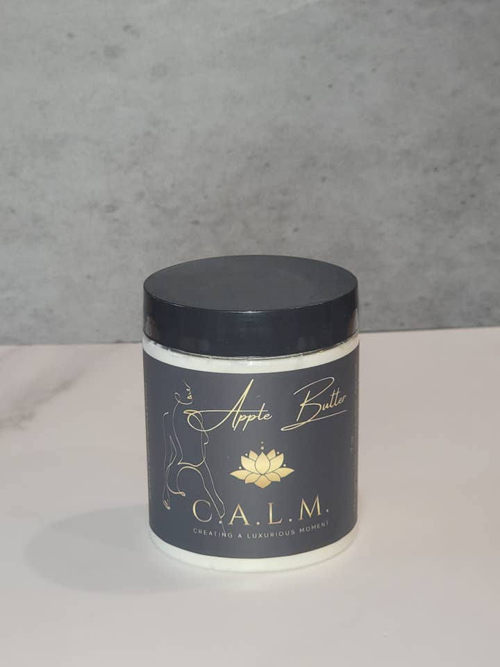 Apple Butter 7 oz. Whipped Body Butter for wholesale by C.A.L.M. Creating A Luxurious Moment