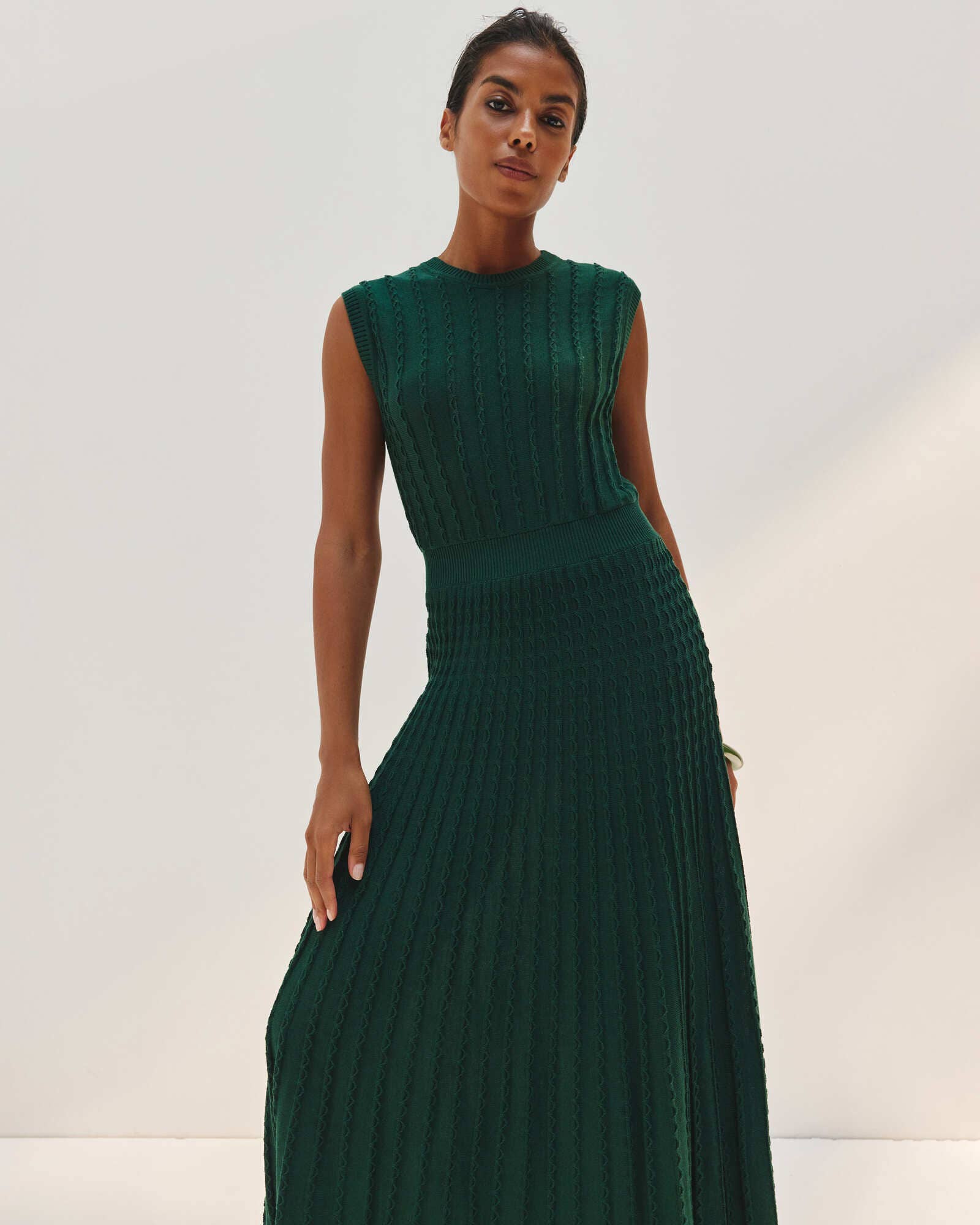 Nenya Fashion Limited - Wholesale Dress - Women's - Knitted Midi Dress Estel9