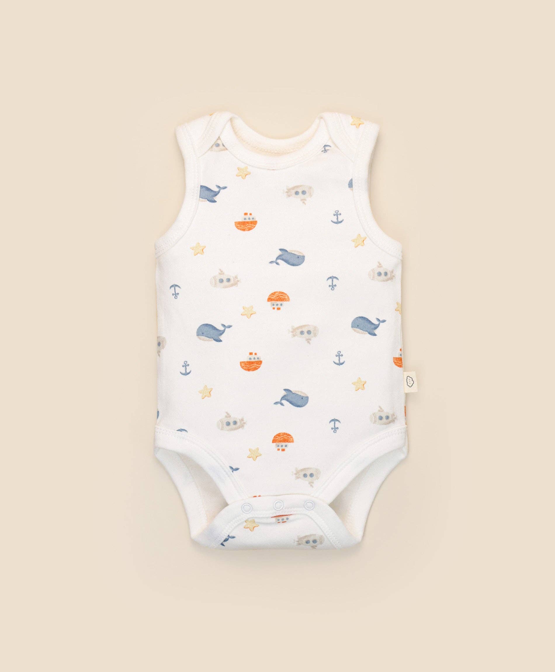 Lūmmi in Colour Babywear - Wholesale Bodysuit (non-footed) – Baby - Singlet - Sea