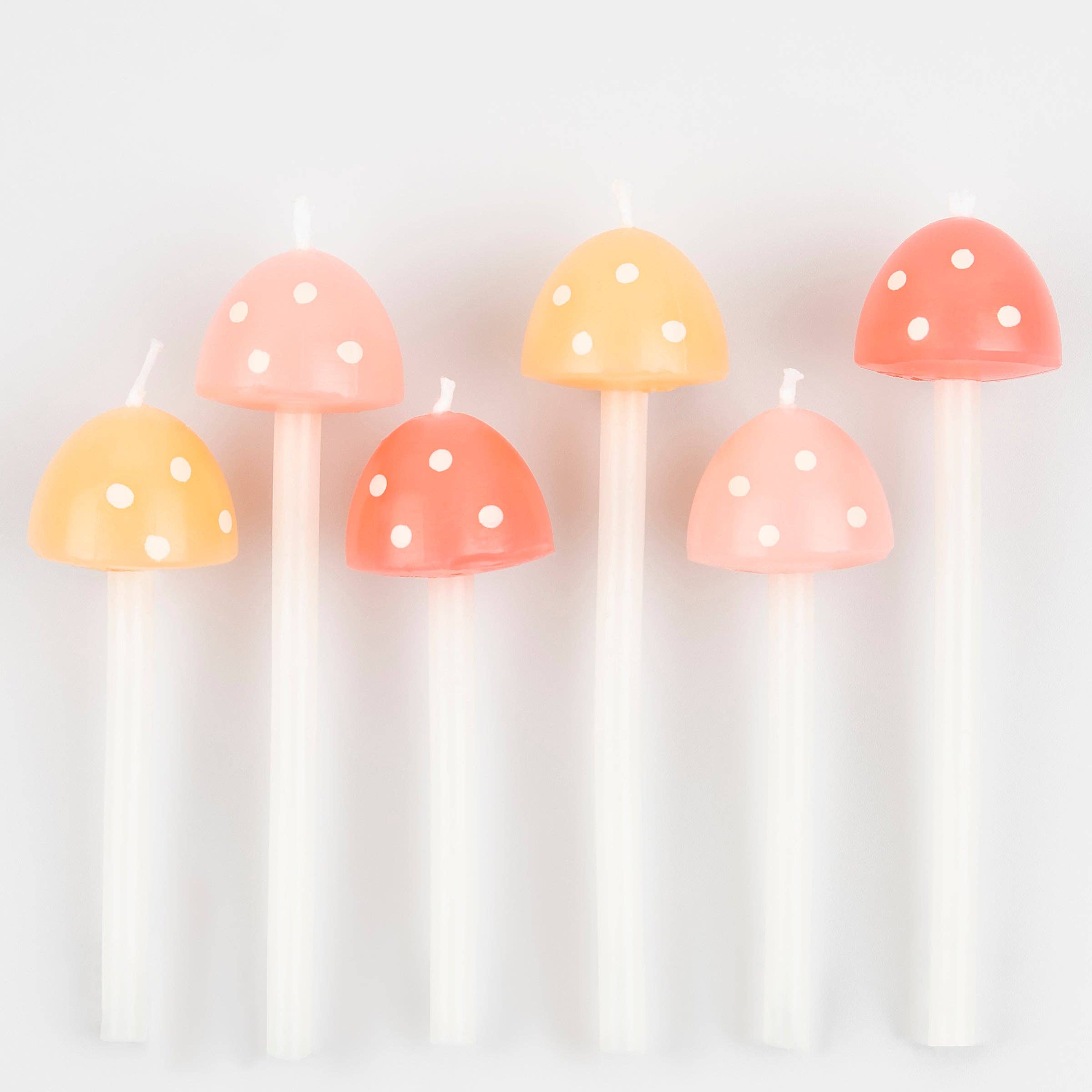 Meri Meri - Wholesale Cake Candle - Mushroom Birthday Candles2