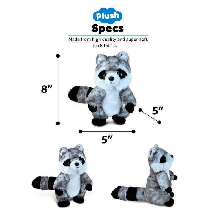 Cota Global - Wholesale Stuffed/Plush Toy - Kids & Baby - Super Soft Plush - Raccoon2