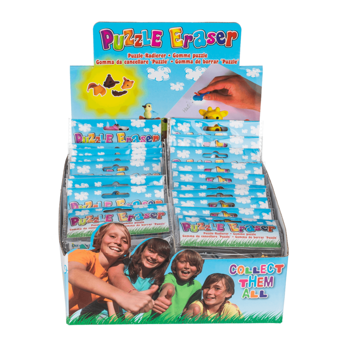 Out of the blue KG - Wholesale Eraser - Puzzle eraser,1