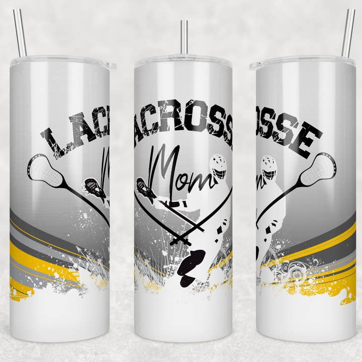 Lacrosse mor 20 oz sublimering Tumbler for engroshandel hos Twisted T Creations