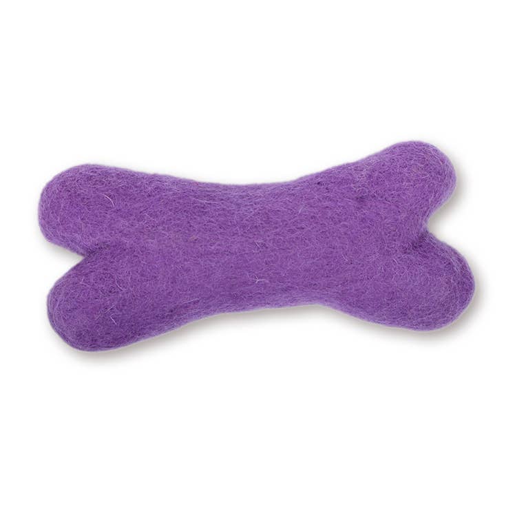 Ethical Global - Wholesale Pet Chew Toy - Dog - Eco Wool Dog Bones/Toys: Fun Colors (Fair Trade)4