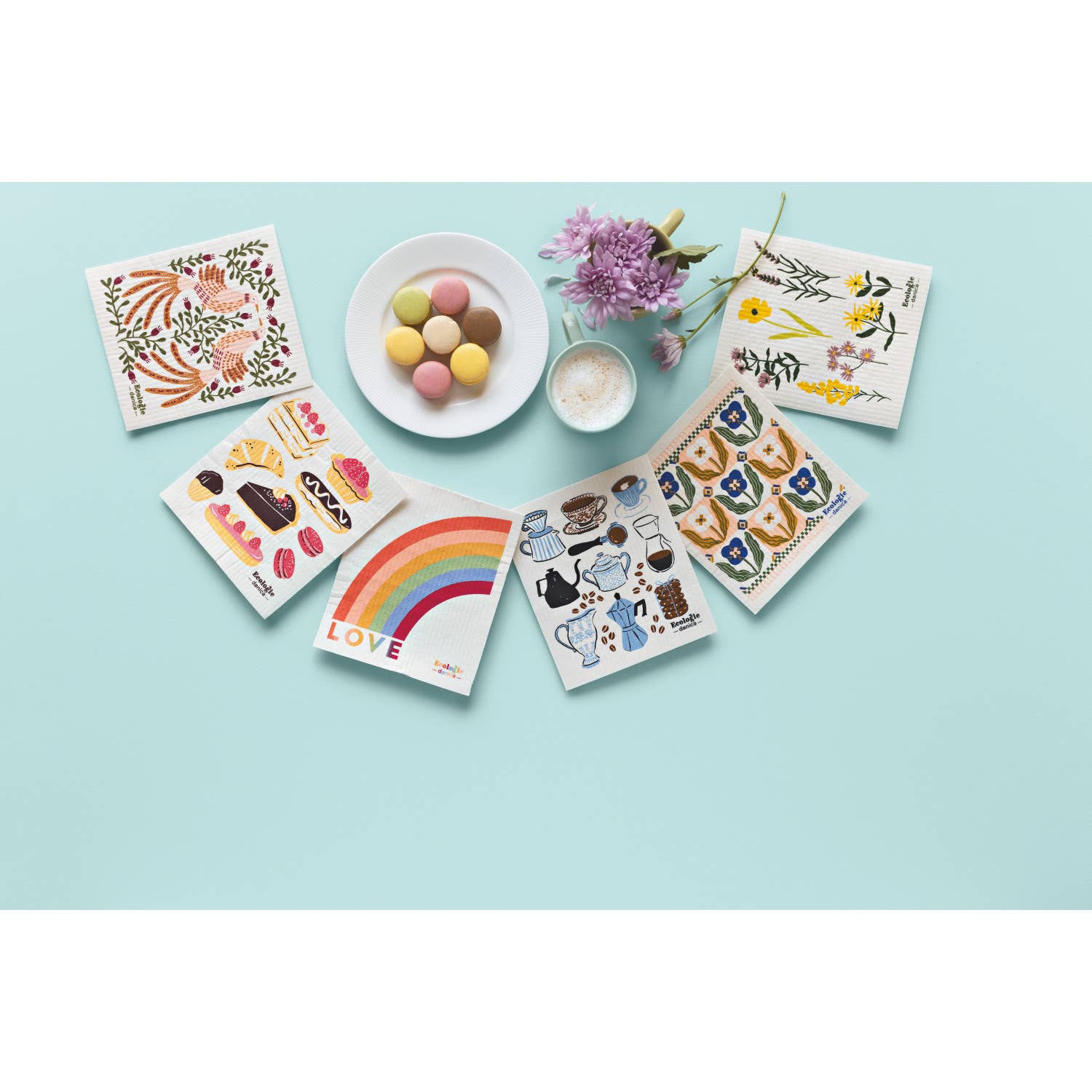 Ecologie - Wholesale Dishcloth - Coffee Break Swedish Dishcloth1