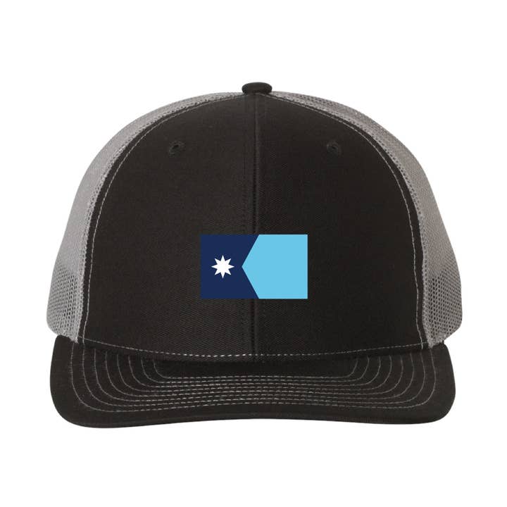 Northern Goods - Wholesale Trucker Hat - Unisex - Minnesota State Flag Hat1